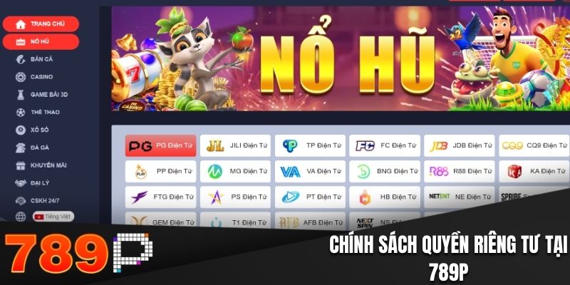 Chính sách quyền riêng tư tại 789P