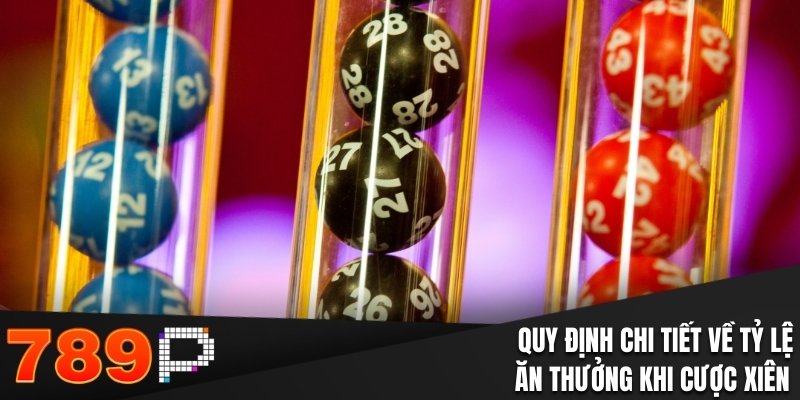 Quy định chi tiết về tỷ lệ ăn thưởng khi cược xiên