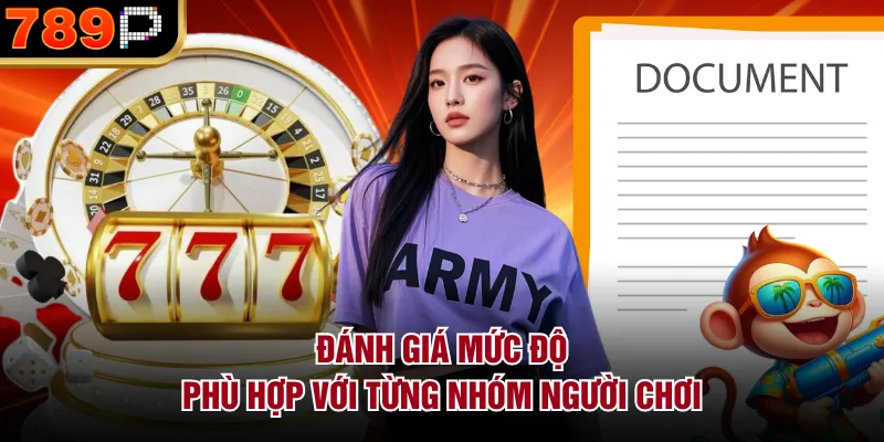 Đánh giá mức độ phù hợp với từng nhóm người chơi