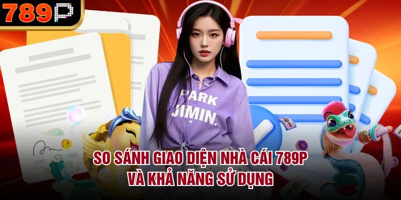 So sánh giao diện nhà cái 789P và khả năng sử dụng